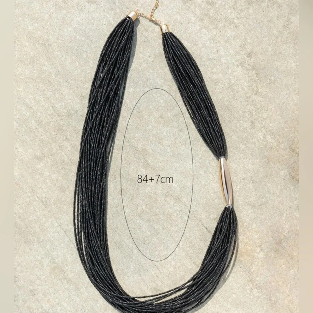 Women's Minimalist Rice Beads Necklace